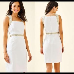 Lilly Pulitzer Womens Dana Stretch Shift Dress